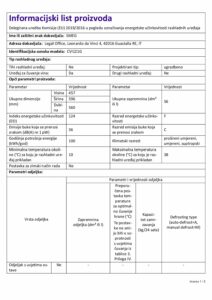 CVI121G Informacijski list HR pdf
