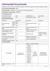 FAB10RBL5 Informacijski list HR pdf